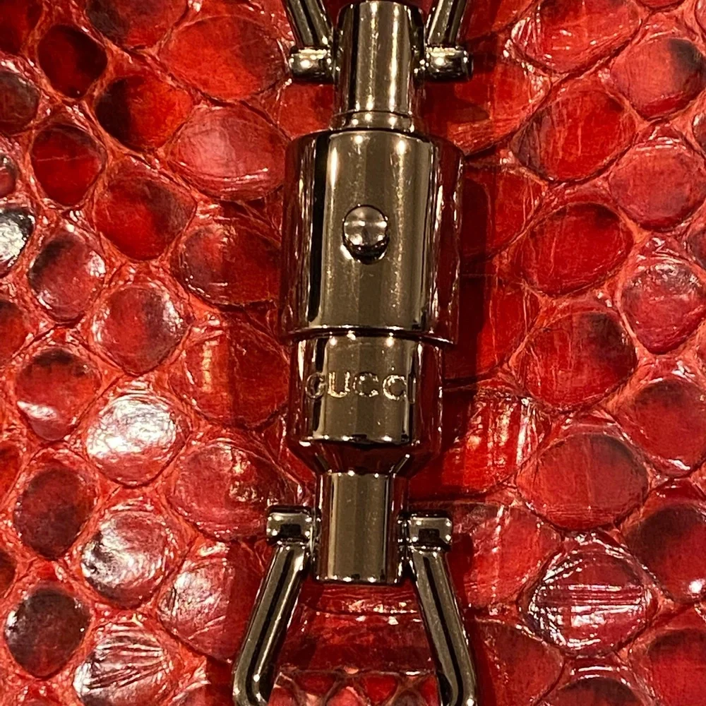 New Gucci Python Handbag - Picture 4 of 12